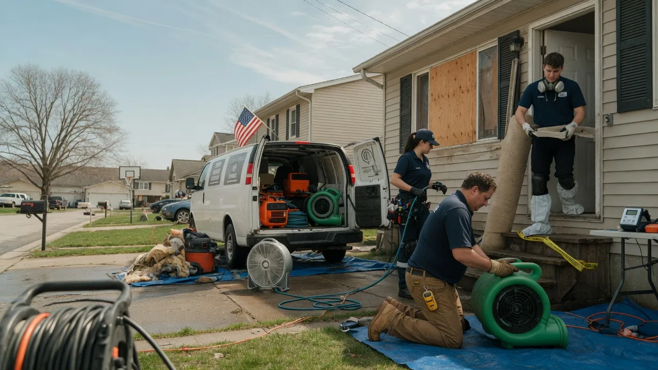 Water Damage Restoration in Martinsburg, MO near me